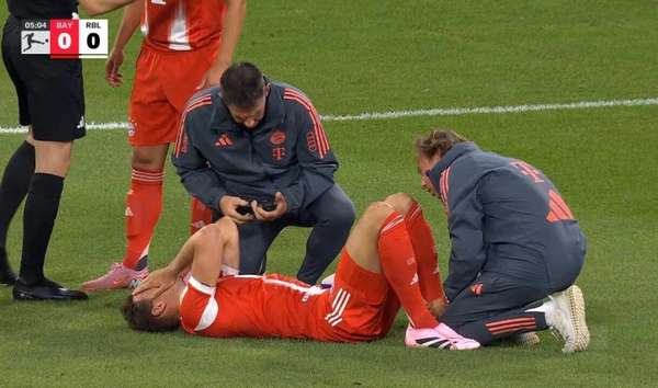 拜仁大胜背后：格雷茨卡轻伤不下火线，赛后获队医确认无碍