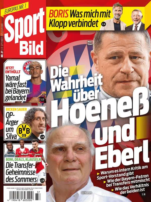 赫内斯亲自介入拜仁转会事务，与埃贝尔关系微妙变化