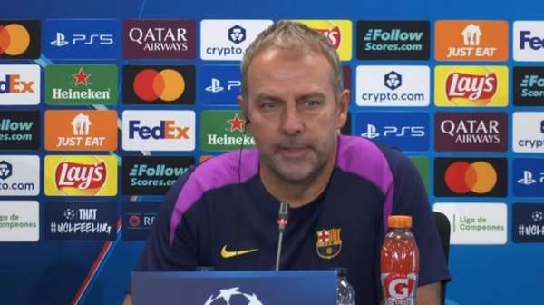 弗里克：巴萨无惧欧冠热门身份 巴黎是上赛季最强对手