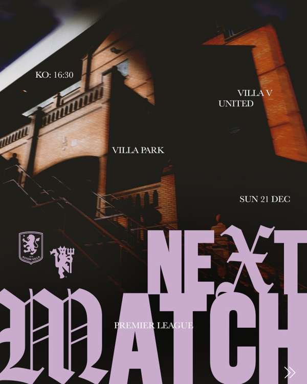 曼联再迎冲五良机 客战维拉或改写赛季排名新高